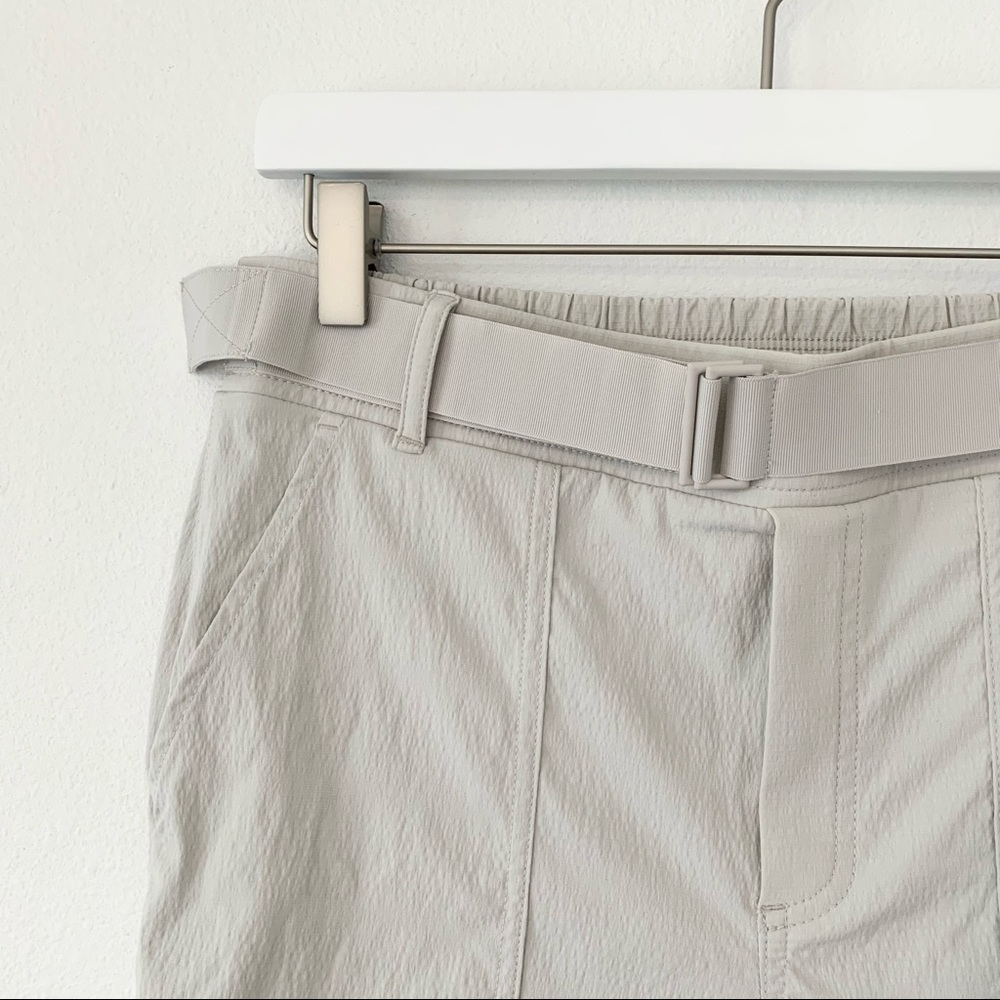 Athleta Trekkie Belted Pant in Birch Grey - Picture 4 of 11